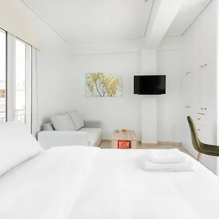 Adorable Sunny Studio With Private Balcony I Athens Exterior photo